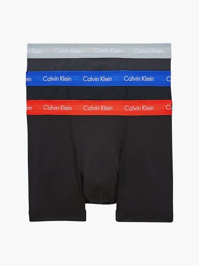 Calvin Klein Underwear HU683796 | Calvin Klein Cotton Stretch Férfi Alsónadrág Narancssárga / Kék /